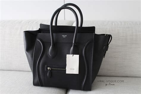 celine pouch size|celine luggage online shop.